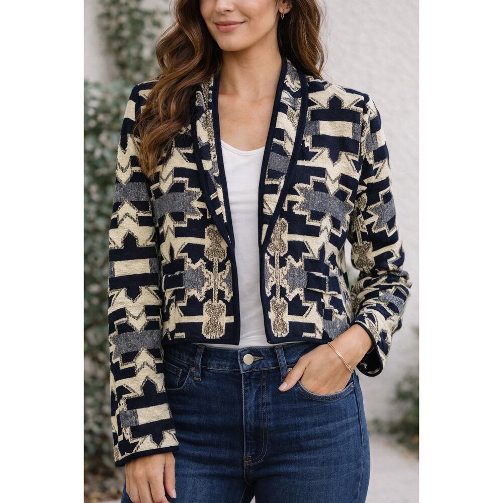 New Identity Aztec Tribal Jacket